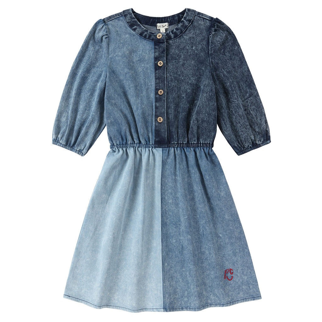 xxs denim dress Halter Denim Mini Dress