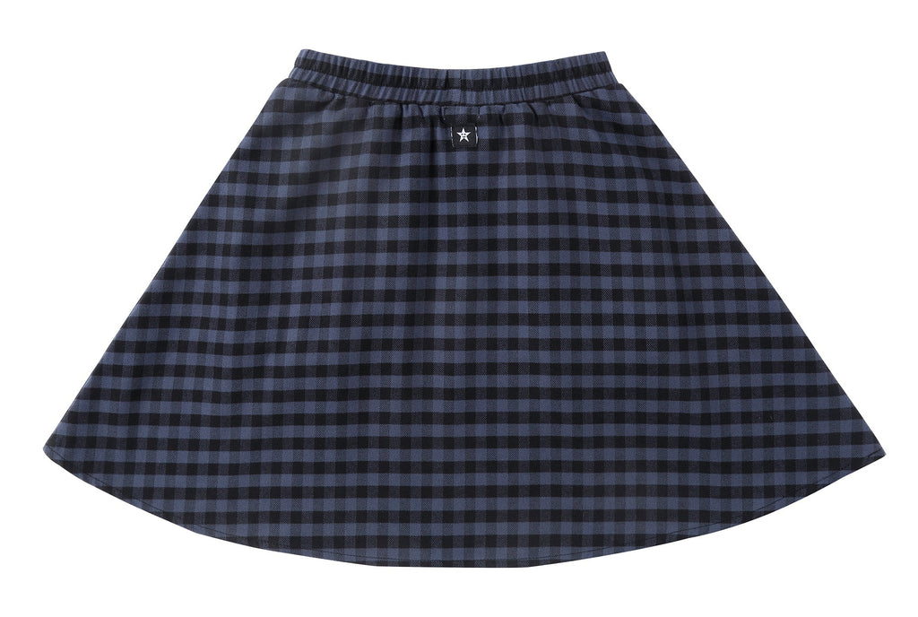 Midnight Plaid Suspender Skirt