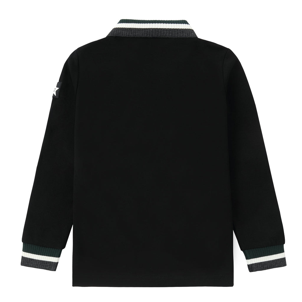 Black / Green Trim Polo