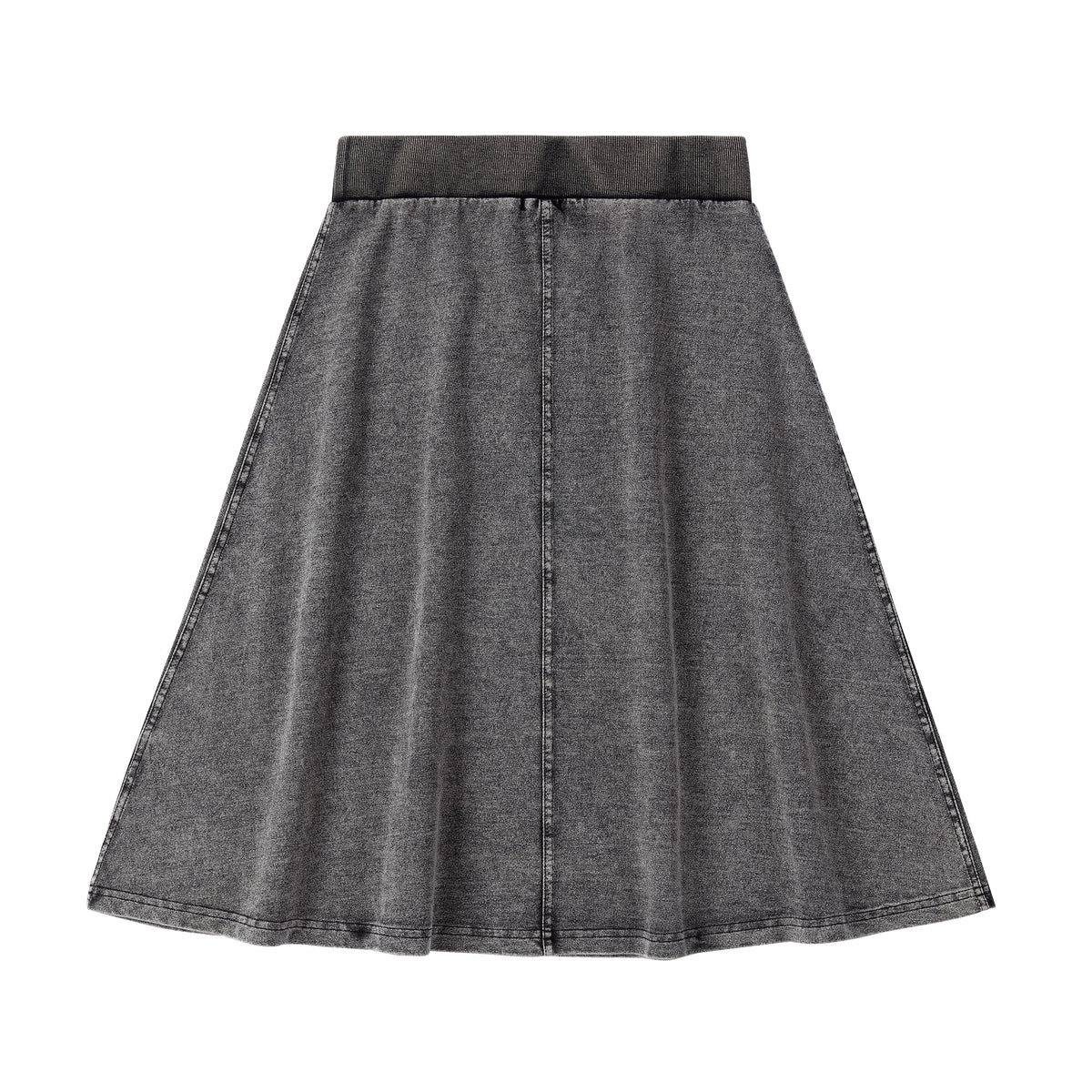 Teens Black Denim Wash Skirt | Petit Rack