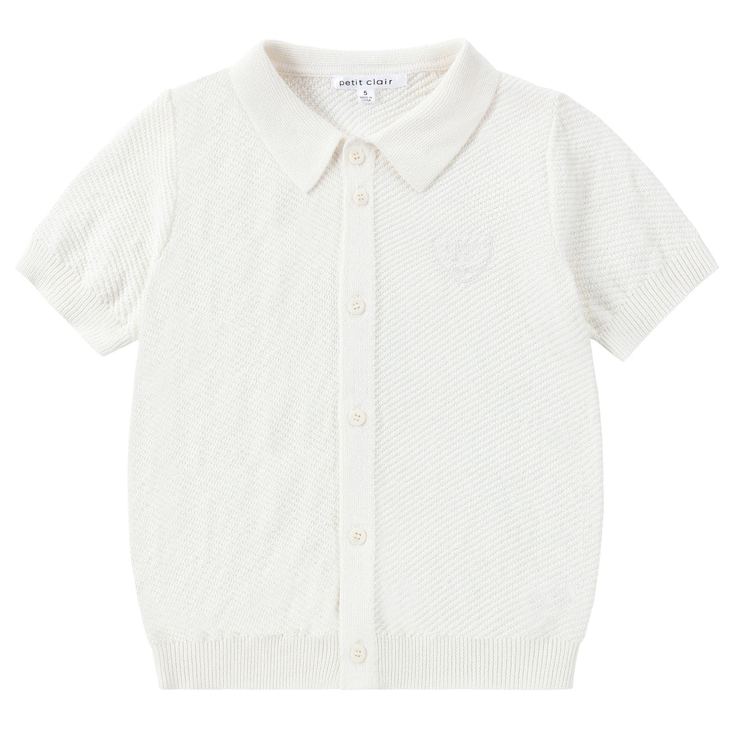 Ivory Collared Sweater