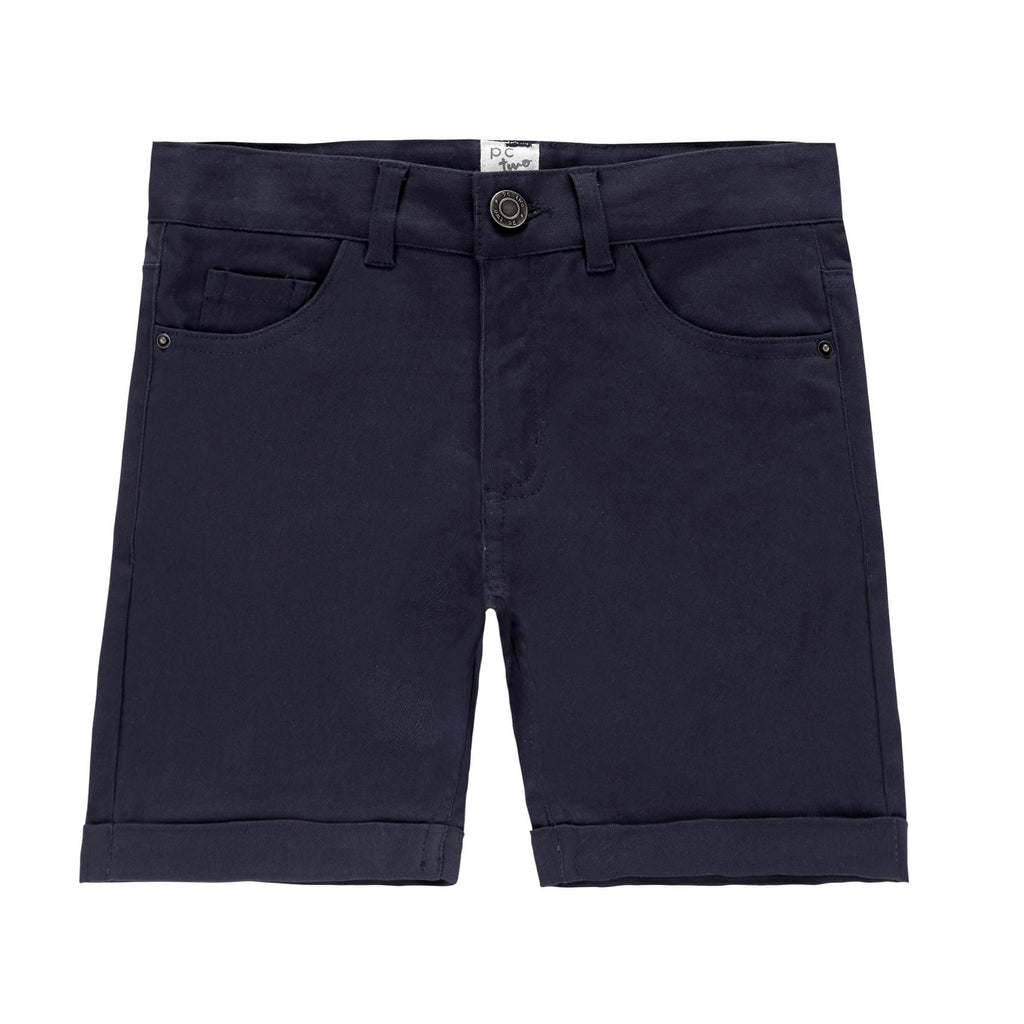Navy Chino Shorts
