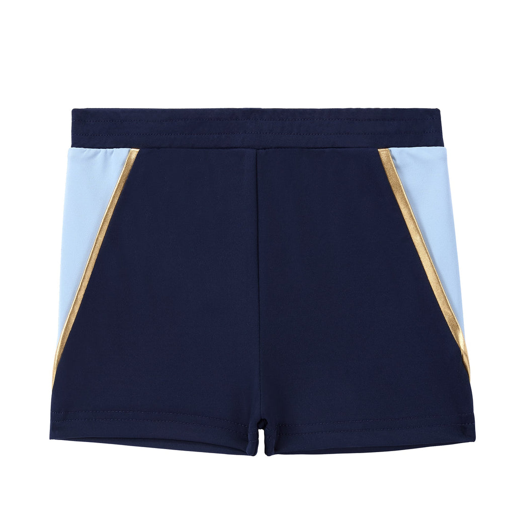 Blue Colorblock Trunk