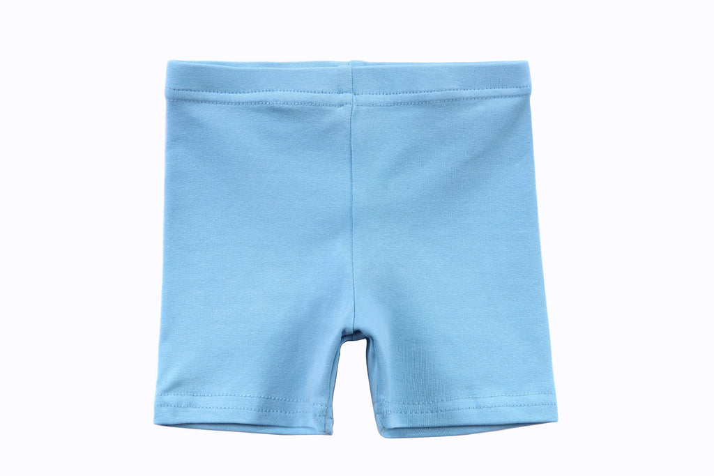 Biker Shorts in Light Blue