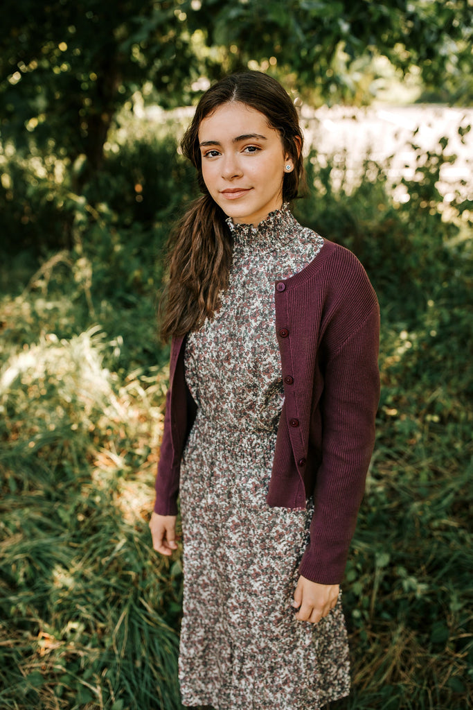 Wilderberry Floral Printed Skirt