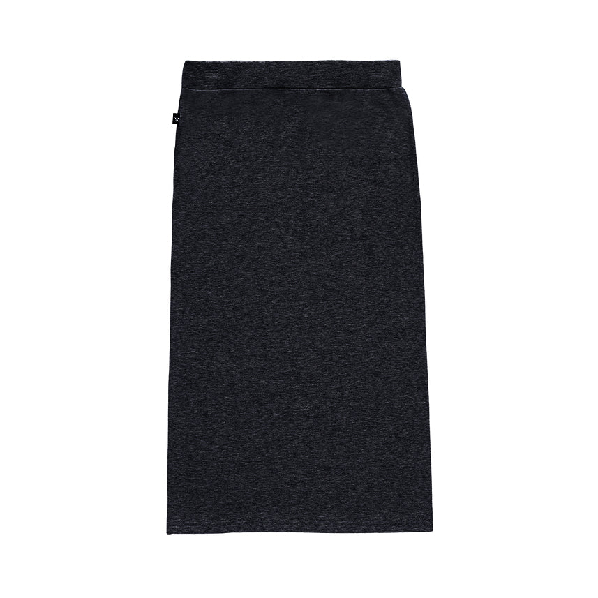 Teens' Midi Straight Skirt in Black