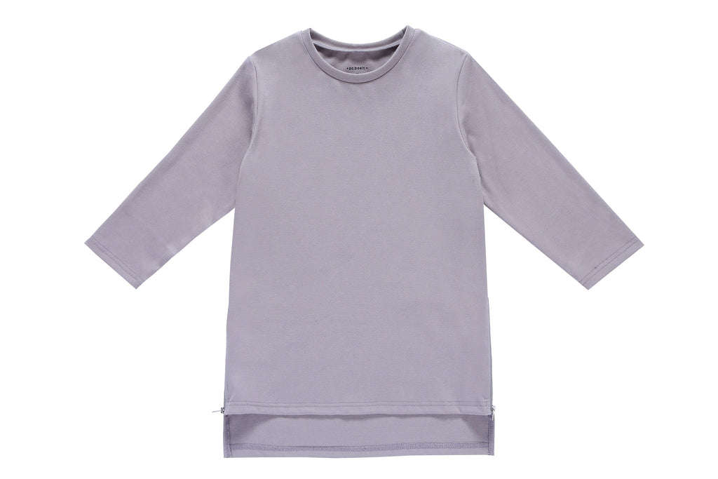 Teens' Basic Tshirt in Grey