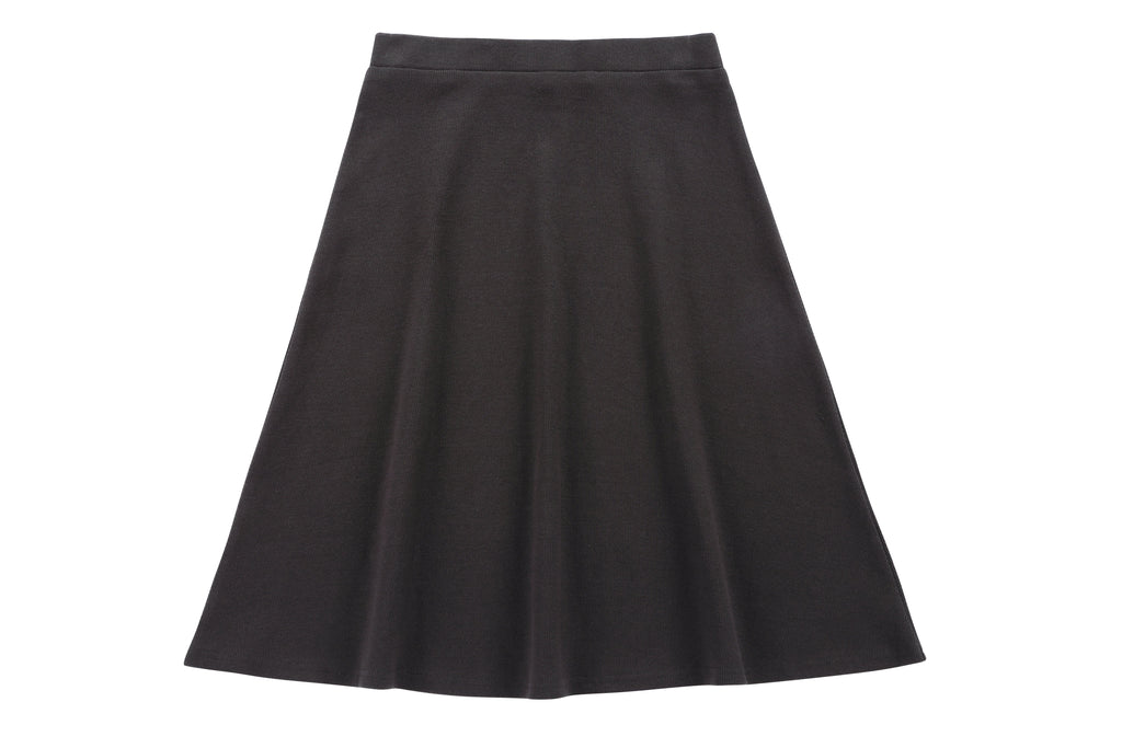 Teens' Ribbed Skirt in Grey