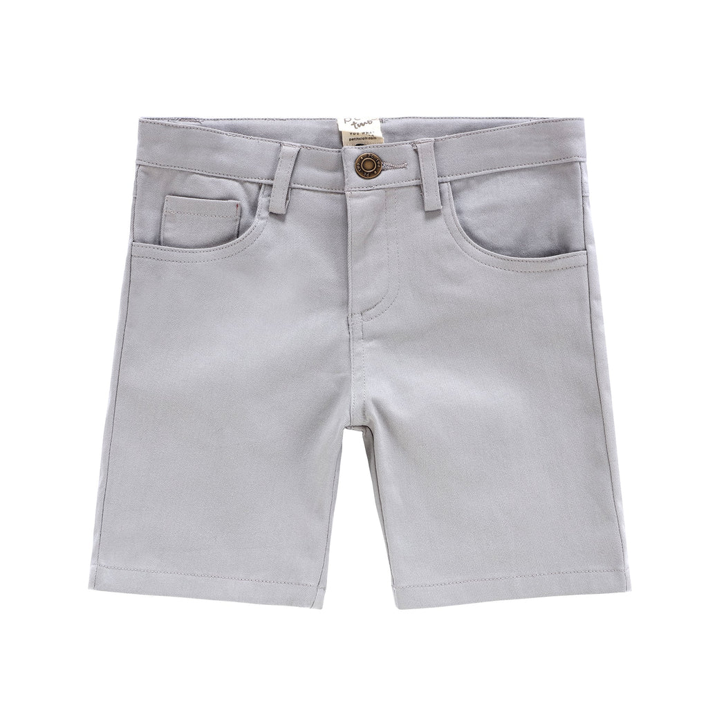 Boys Shorts in Light Grey
