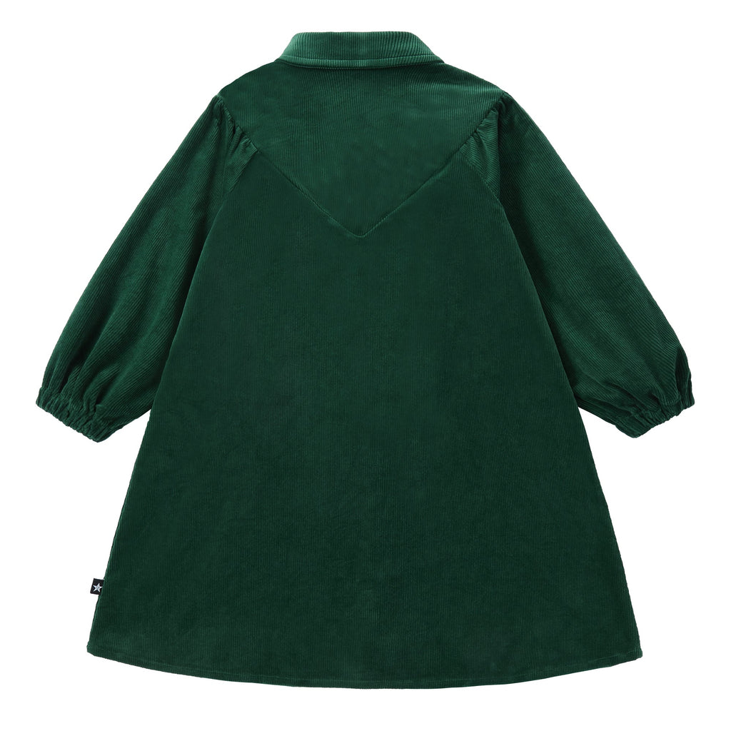 Green Corduroy Dress | Petit Rack Green Corduroy Dress | Petit Rack