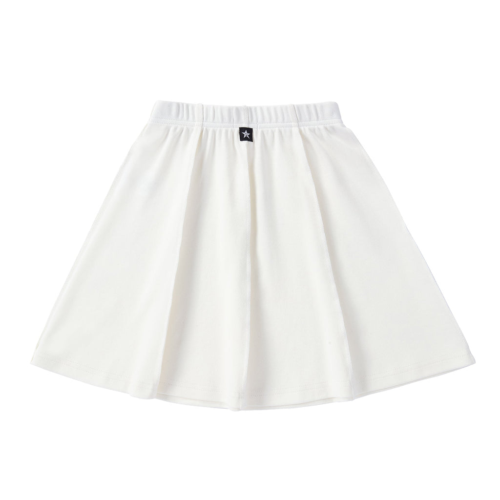 Paneled Skirt in Ivory