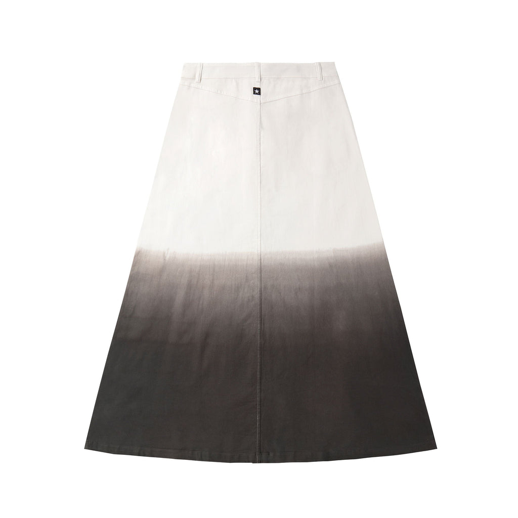 Grey Ombre Maxi Skirt