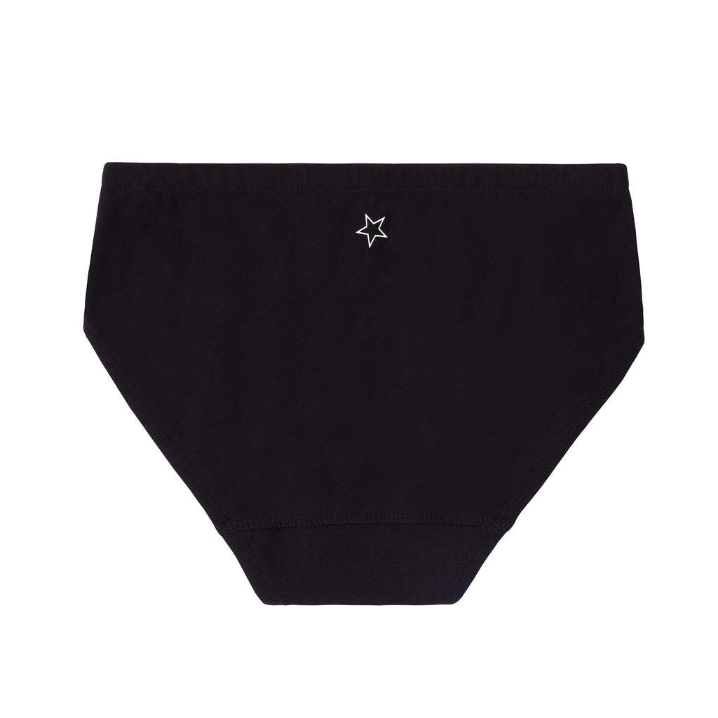 Teen Jersey 2pc Panty - Black