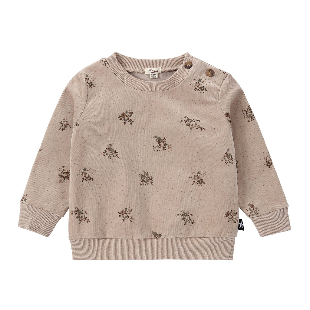 Baby Printed Corduroy Sweatshirt