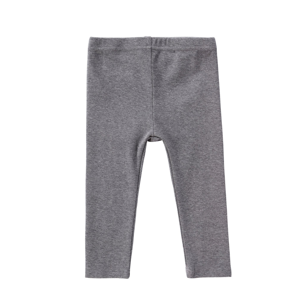 Back Pocket Leggings in Heather Grey