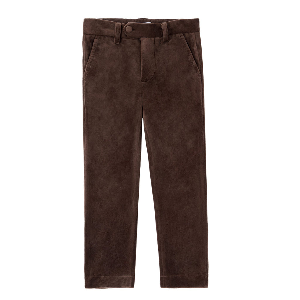 Brown Velvet Pants