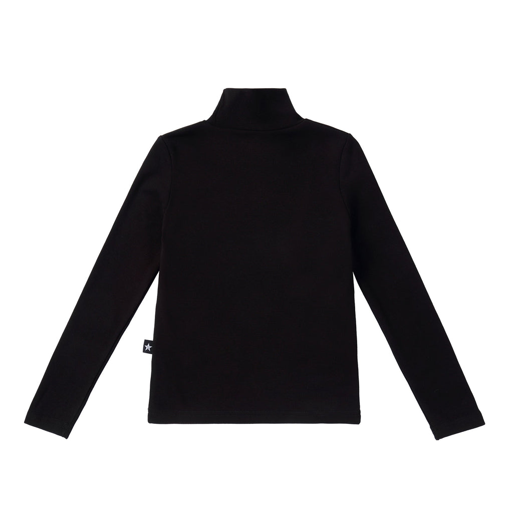 Black Turtleneck Shirt