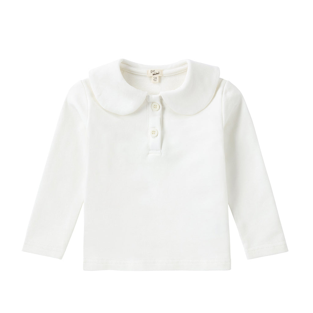 Ivory Peter Pan Collar Shirt