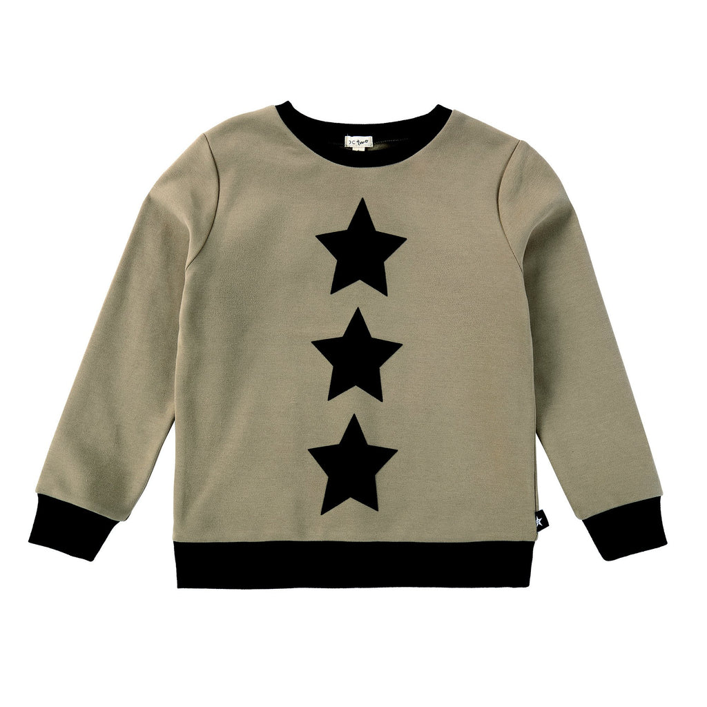 Baby Velvet Star Sweatshirt
