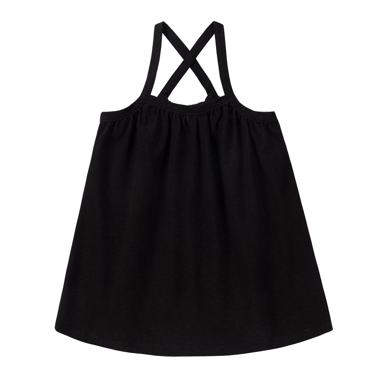 Black Denim Jumper | Petit Rack