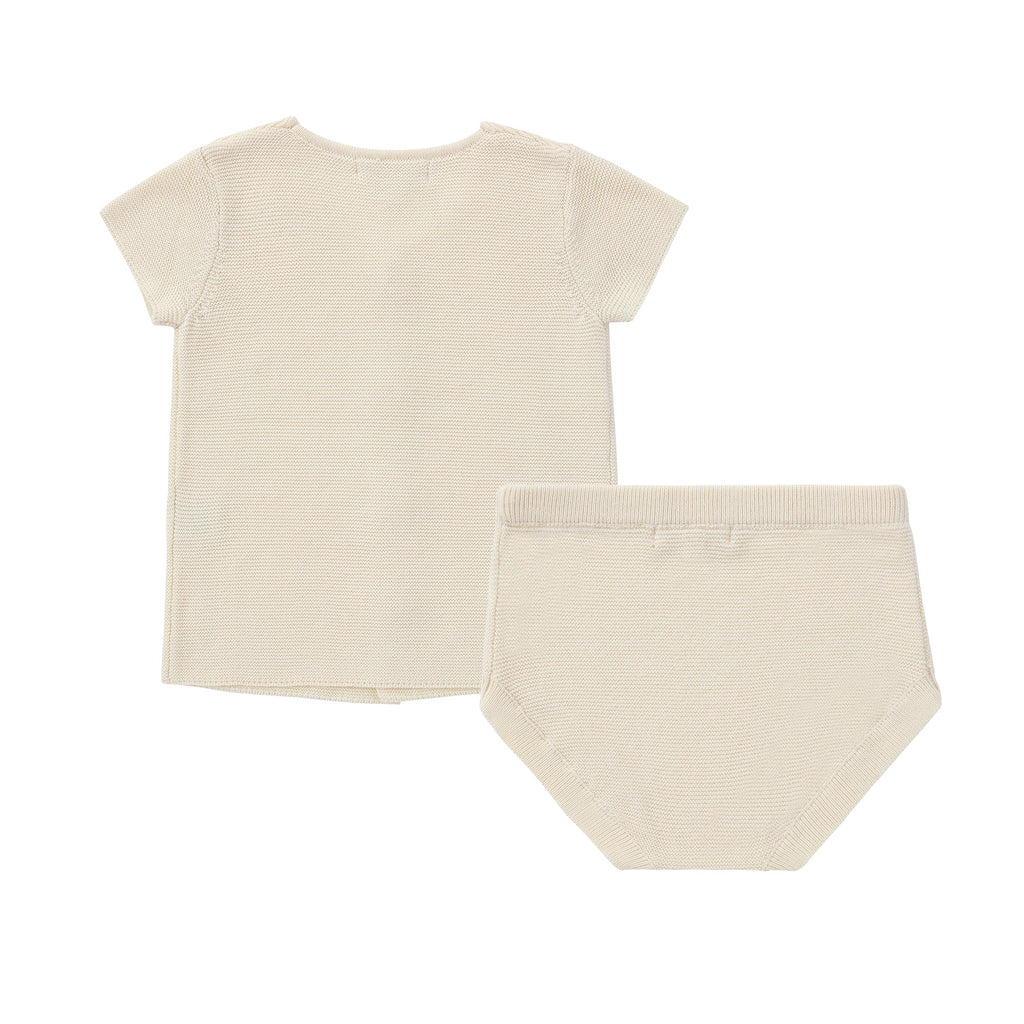 Ivory Knit Set