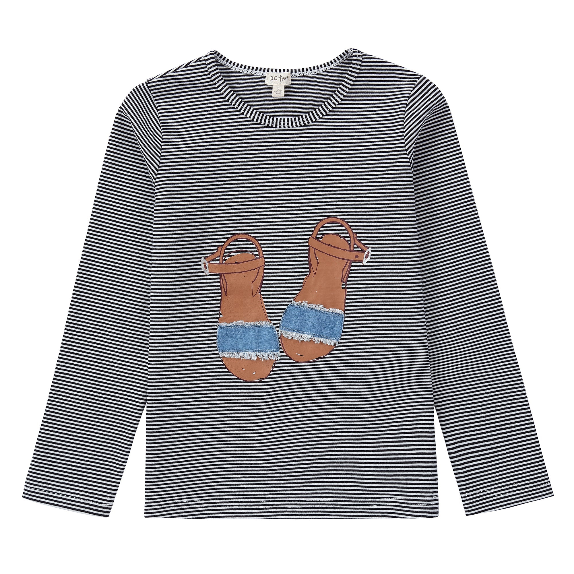 ★22SS★【WKNDRS】★W STRIPED LS T-SHIR.T★ WKNDRS Multi Color Striped T-Shirt - Beige | International Store