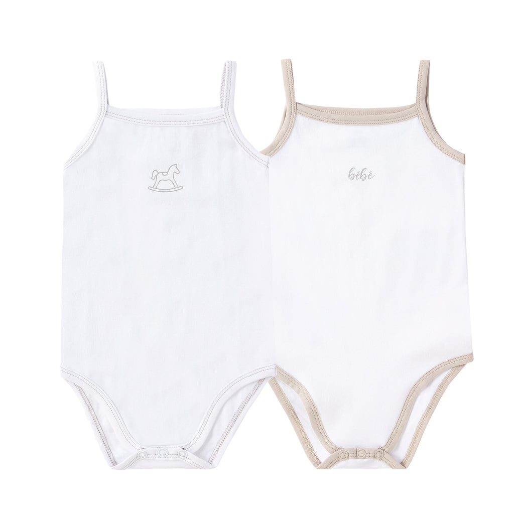 Baby Jersey 2pc Bodysuit - Print (Horse,"Bebe")