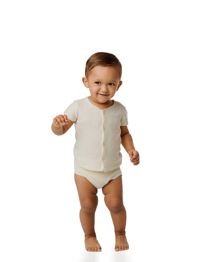 Ivory Knit Set
