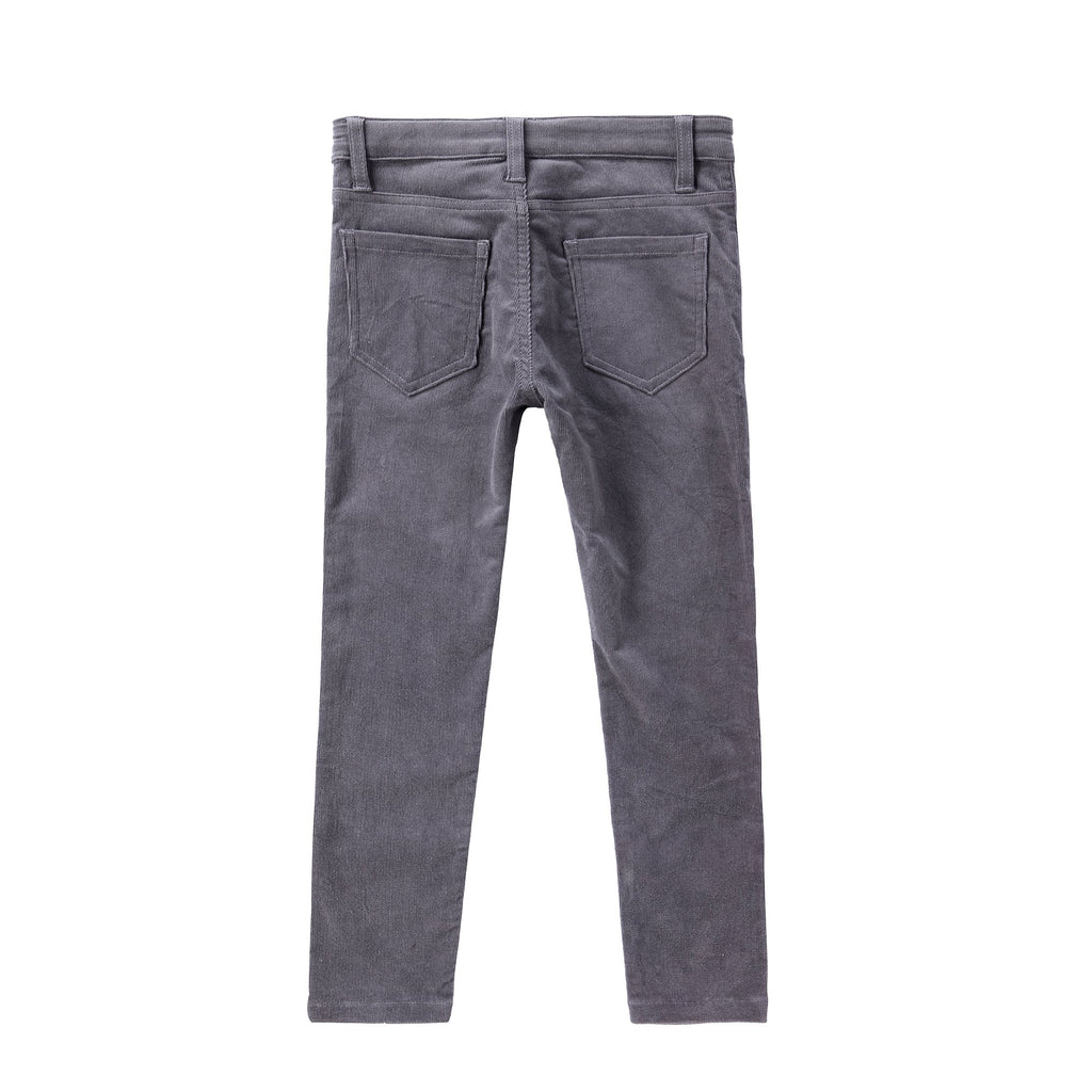 Boys Grey Corduroy Pants