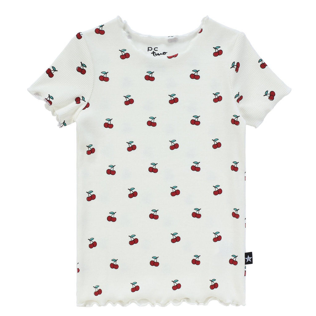 Girls' Cherry Print T-shirt
