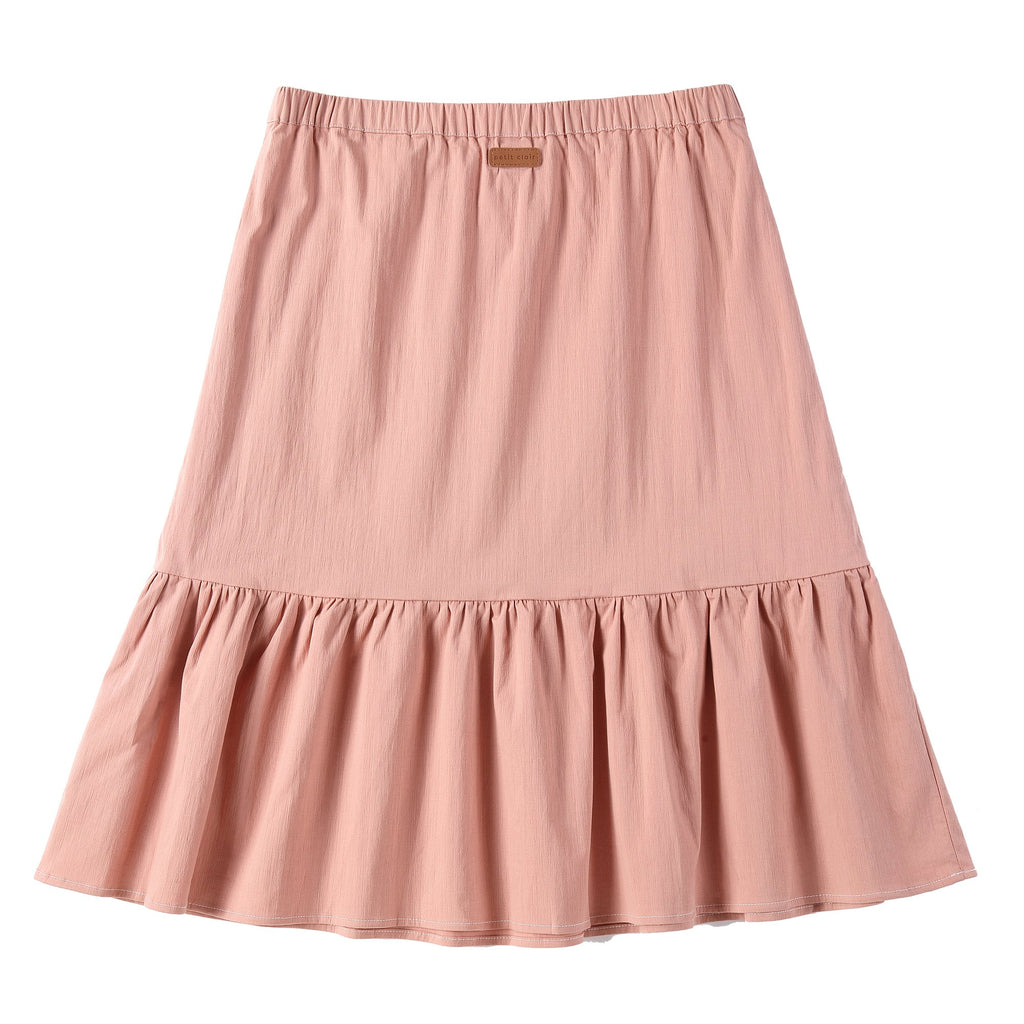 Teens Button Skirt in Strawberry