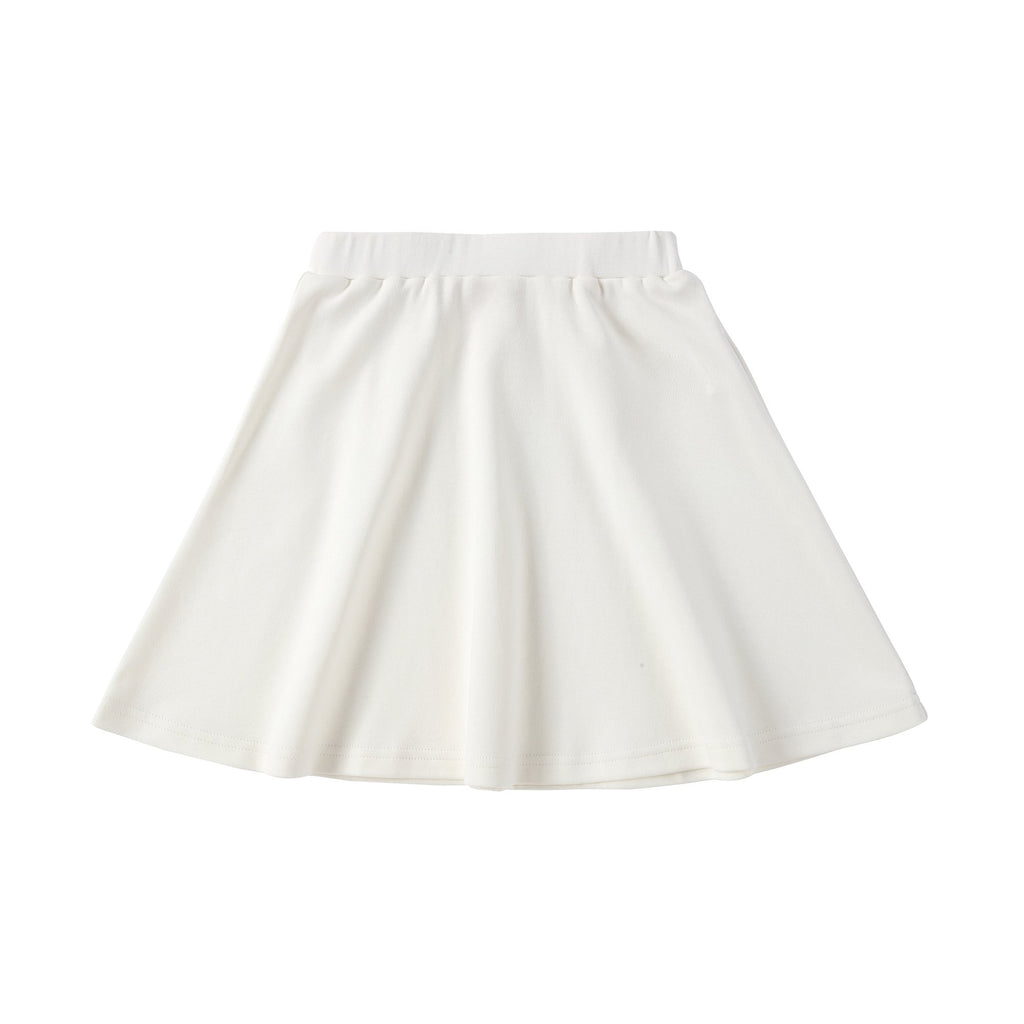Girls Basic White Skirt