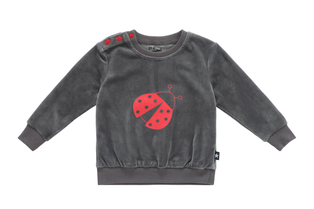 Babys' Ladybug Sweatshirt