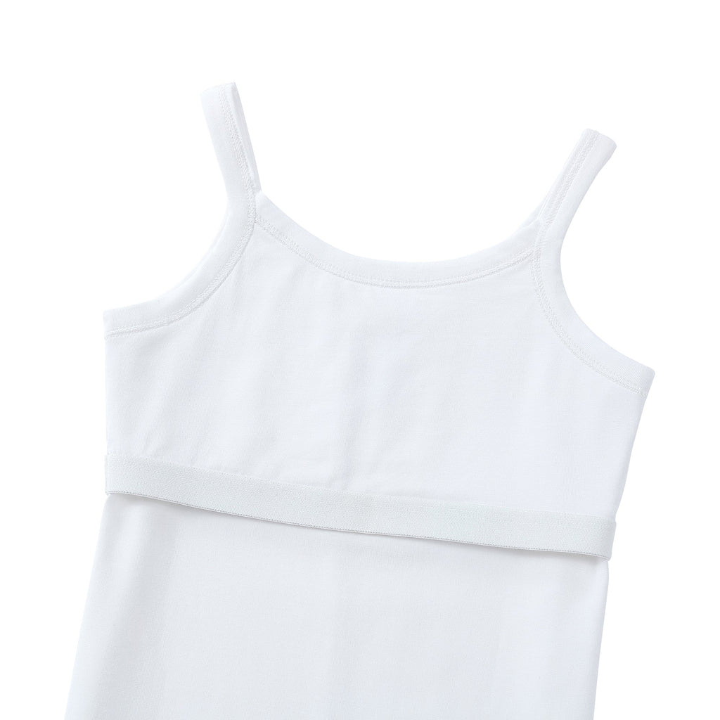 ג'רזי Teen Jersey 2pc Camisole with Support - לבן 